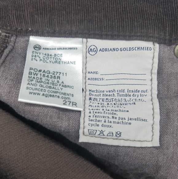 AGOLDE Prima Corduroy Skinny - Picture 7 of 8